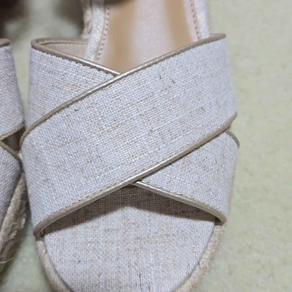 J. Crew Platform Espadrille Sandals